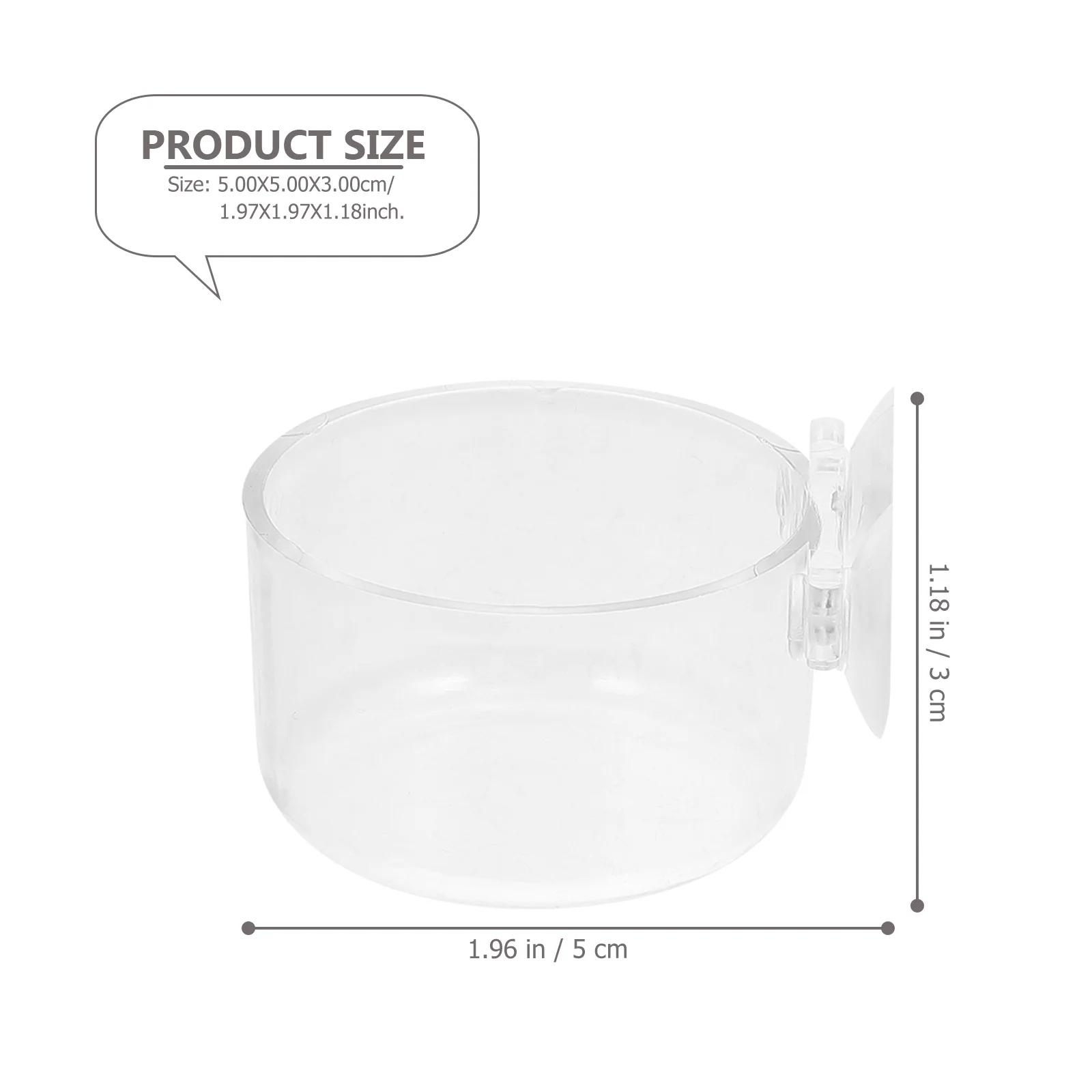 2 قطعة وحدة تغذية الأسماك الأحمر دودة حامل الطعام حوض السمك أدوات تغذية مادة متينة تصميم مدمج مناسب لجميع أنواع أحواض السمك