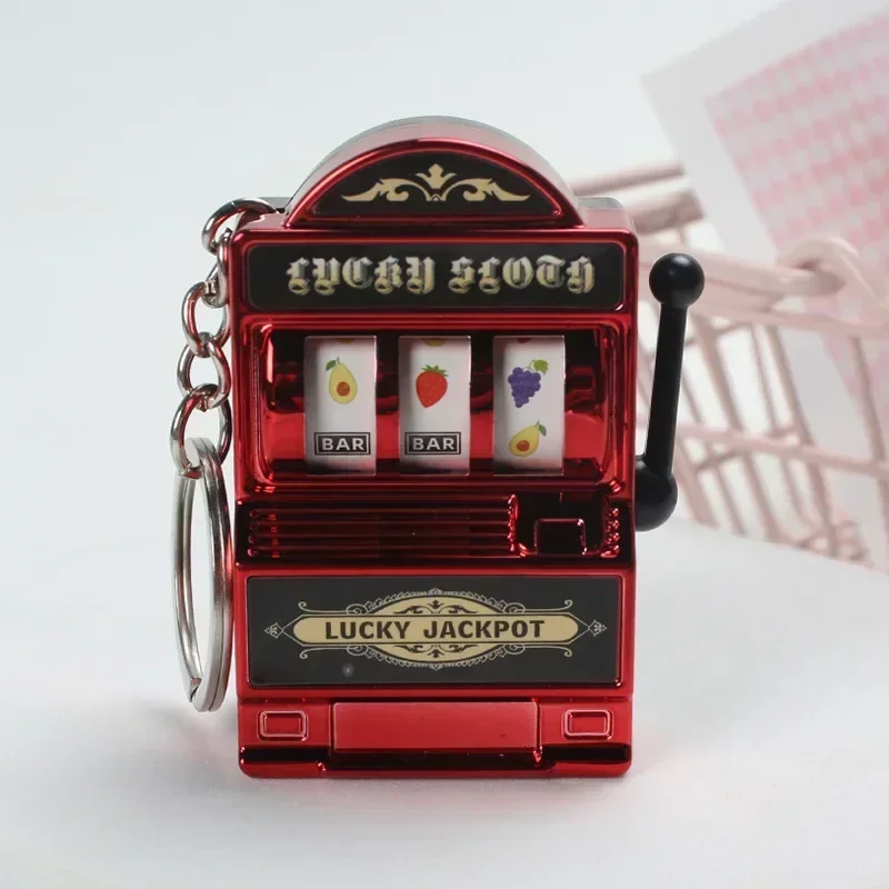 الرجعية فتحة آلة المفاتيح الفاكهة كازينو لاكي سحر قلادة صغيرة ممر لعبة هدية للبالغين اللاعبين جامع #5