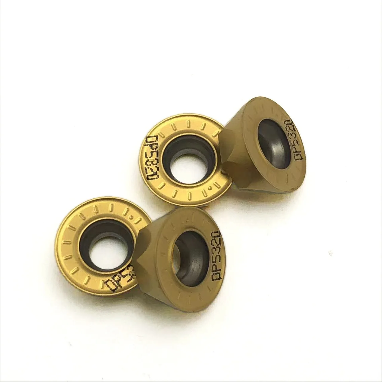 Inserções triangulares negativas do carboneto, torno do CNC, ferramentas de corte de Isca, RPMT1204-M-C, DP5320, 10 PCes