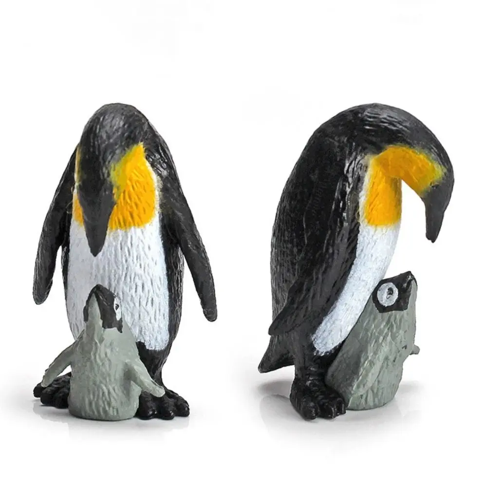 Simulation Penguins Models Miniature South Pole Penguin Action Figures Animals Model PVC Doll South Pole Animals Children Toys