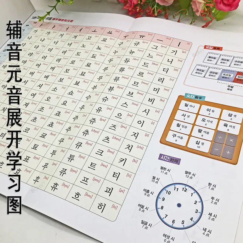 Self-Study Genuine Pronunciation Practice Books Korean Elementary Introductory Standard Textbook Livres Kitaplar