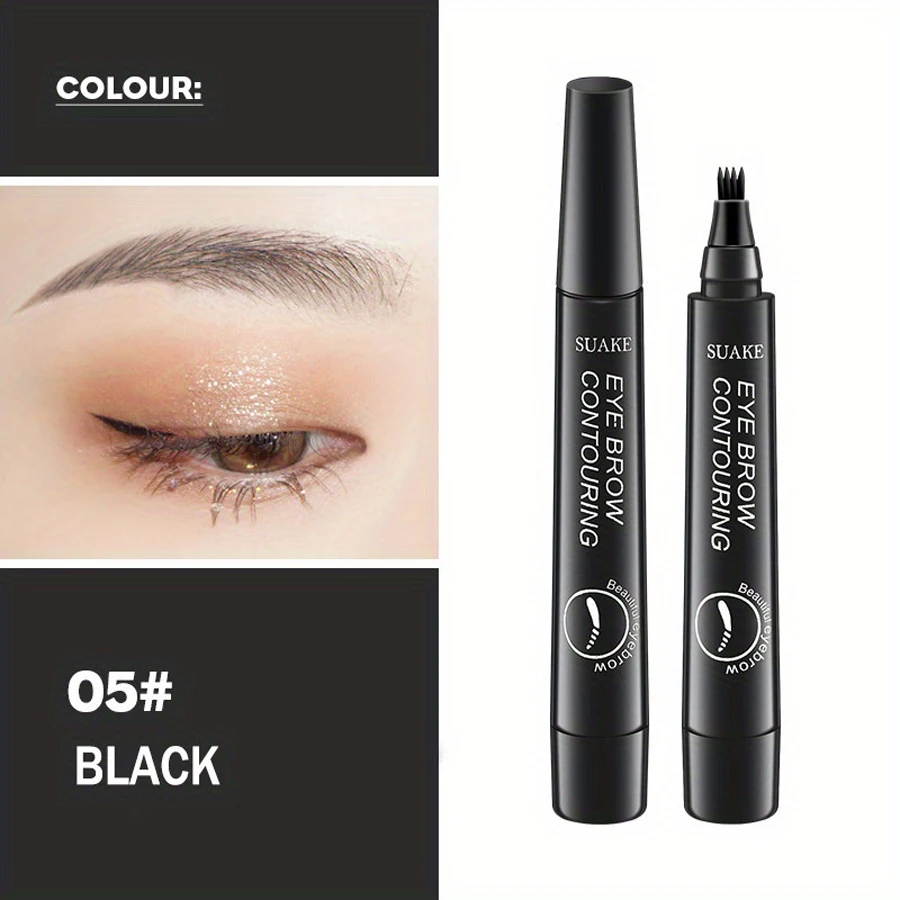 Waterproof Eyebrow Pen with Microblading Effect