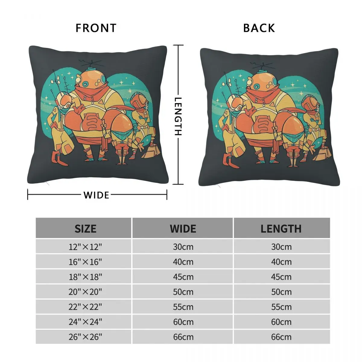 Outer Wilds Squad Goals Pillowcase Polyester Linen Velvet Creative Zip Decorative Throw Pillow Case Bed Cushion Cover