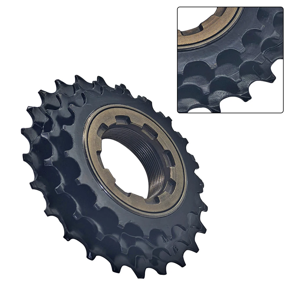 

3 Speed Flywheel Bicycle Freewheel Optimal Performance Removal Groove Pattern Stronger Grip For British Tooth Pattern B1.375X24