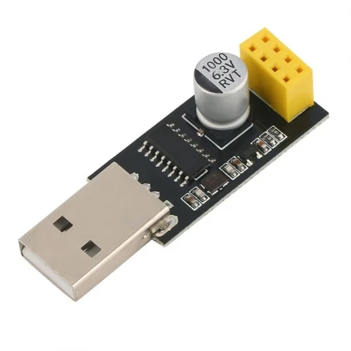 ESP01 Programmer Adapter UART GPIO0 Adaptaterr ESP8266 CH340G USB to ESP8266 Serial Wireless Wifi Developent Board Module