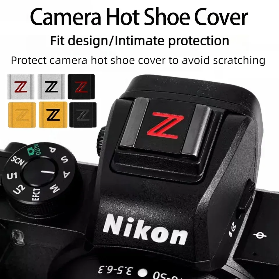 

Metal Camera Hot Shoe Cover Protector Cap for Fuji Canon Nikon ZFC Z9 Z8 Z7 Z7II Z6 Z6II Z50 Z30 DSLR Camera Accessories