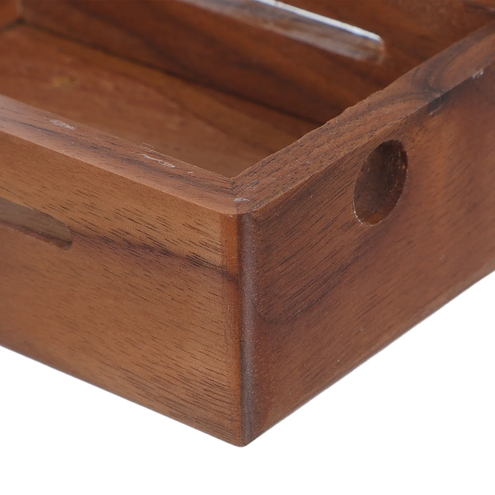 Mini Hand Crank Music Box Walnut Wooden DIY Case 15 Note Flip Housing Replacement Creative Gift for Birthday Wedding