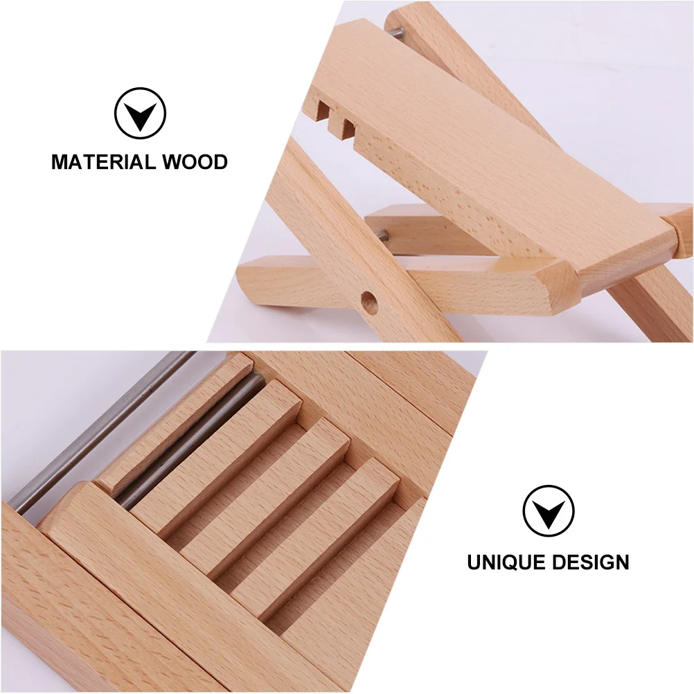 

Wooden Footstools Guitar Pedal Stool Adjustable Height Premium Material Lightweight Portable Musical Instrument Wooden Footrest