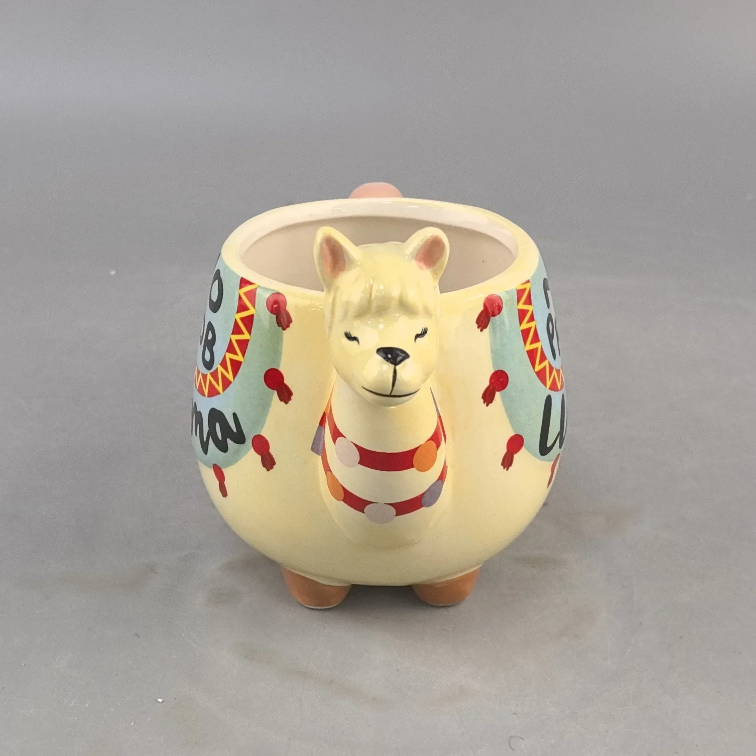 Creative and Personalized 3D Animal Cups Alpaca Mug Painted Coffee Cups with A High Level of Appearance Birthday Gift Souvenir