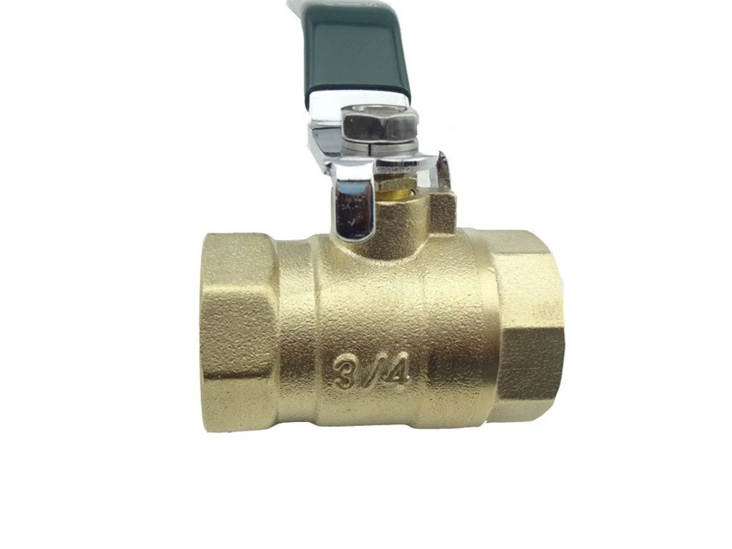 

Brass ball valve, 3/4", 2 way DN20