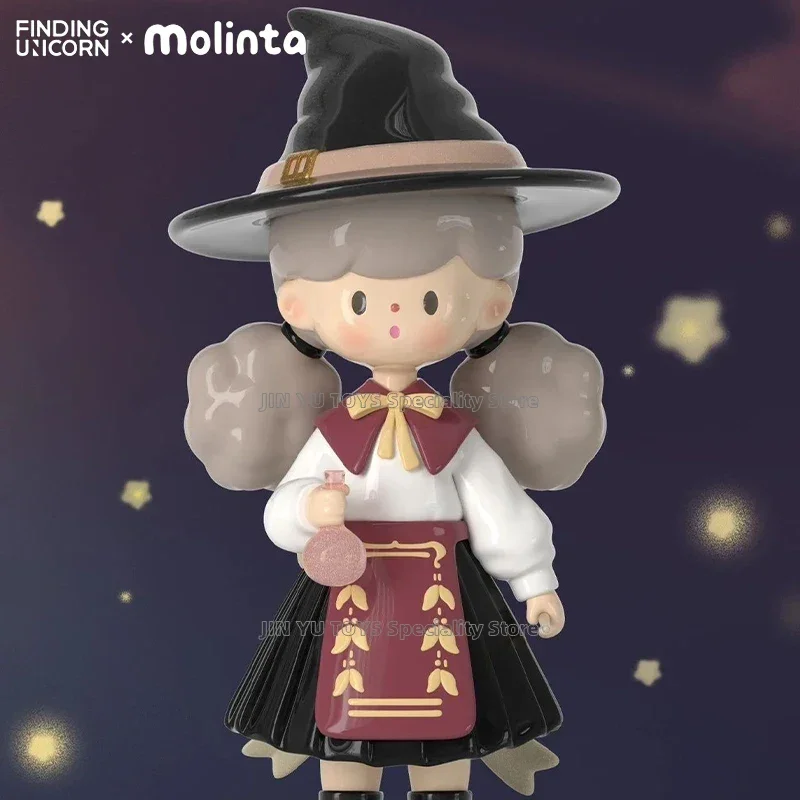 Finding Unicorn Molinta Series Hanging Cards Trendy Toys Limited Edition Cute Cartoon Action Figures Designer Doll Collection