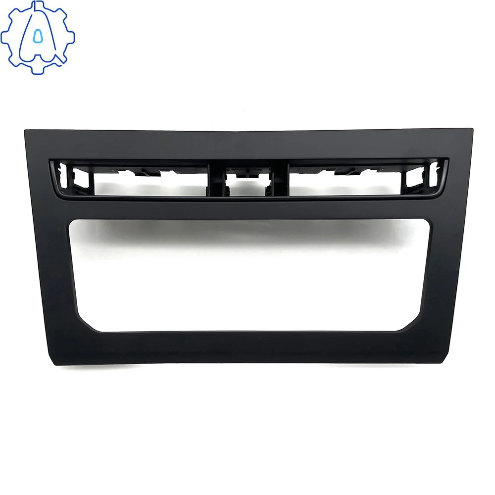 

For Seat Leon Matte Black Touch Screen Air Conditioning Panel Decorative Frame 5F0 858 060