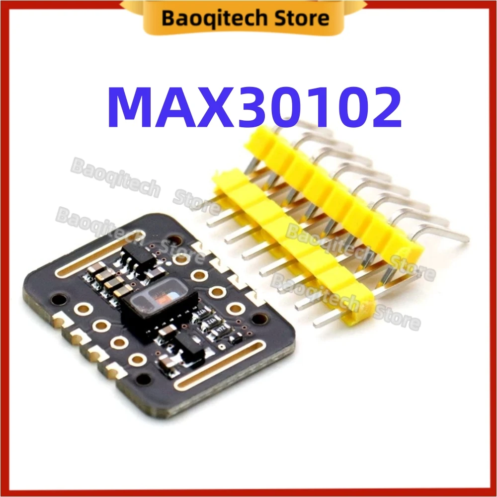 1-4PCS MAX30102 Heart rate Sensor Module Puls detection Blood oxygen concentration test For Arduino STM32 Ultra-Low Power