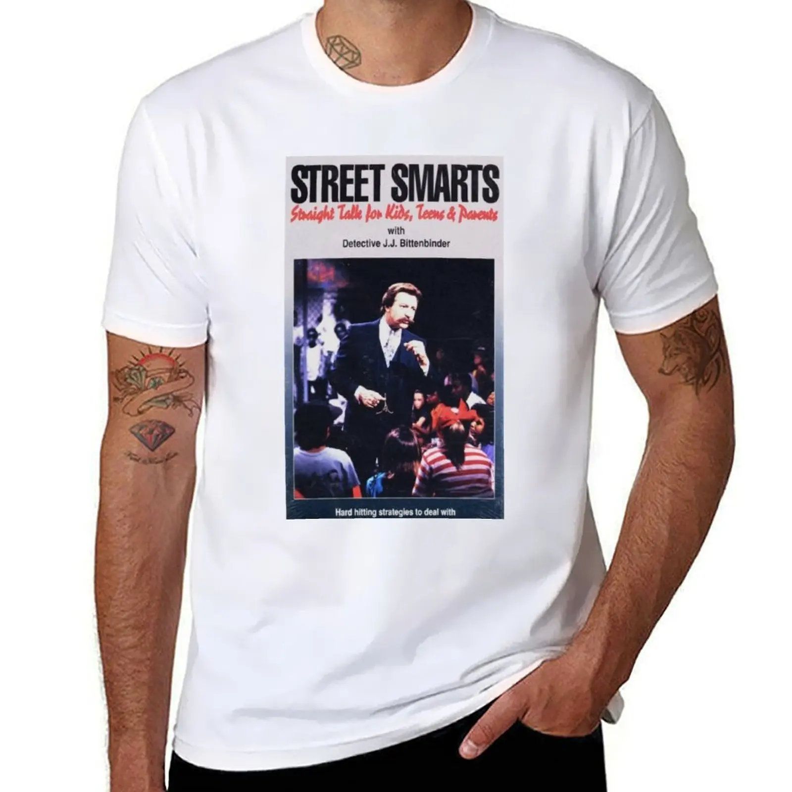 

Street Smarts T-Shirt cotton t shirt pack t shirts for man graphic tees T-Shirt