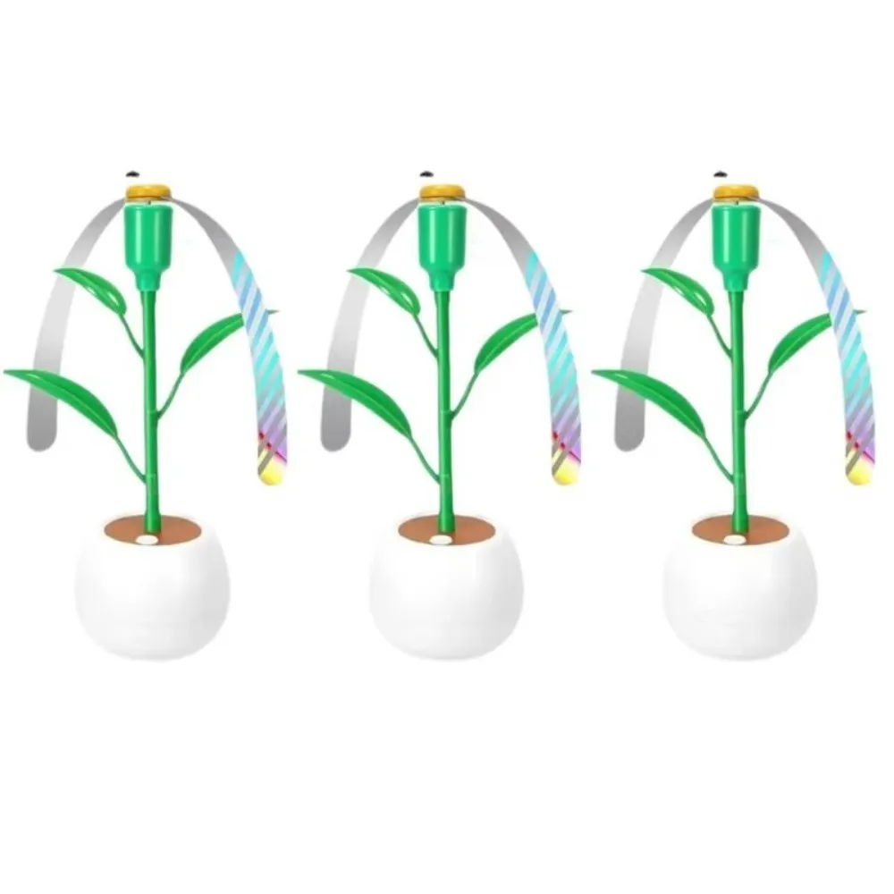 Picnic Fan Portable Desktop Fly Fan Foldable Flower Pot Anti Fly Fan Safe Multi-Functional Insect Repellent Fan Fishing