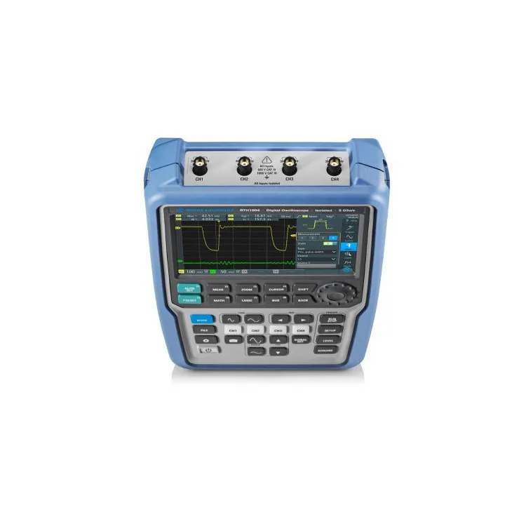 Osciloscópios portáteis R & S, 4 canais, Rohde e Schwarz, Equipamento de laboratório, RTH1004 + RTH-B241100 MHz