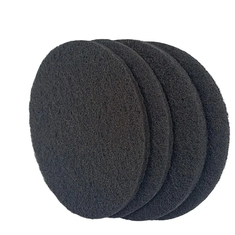 AS94-8PCS 7.25Inch Compost Bin Charcoal Filter Replacements, Round Black
