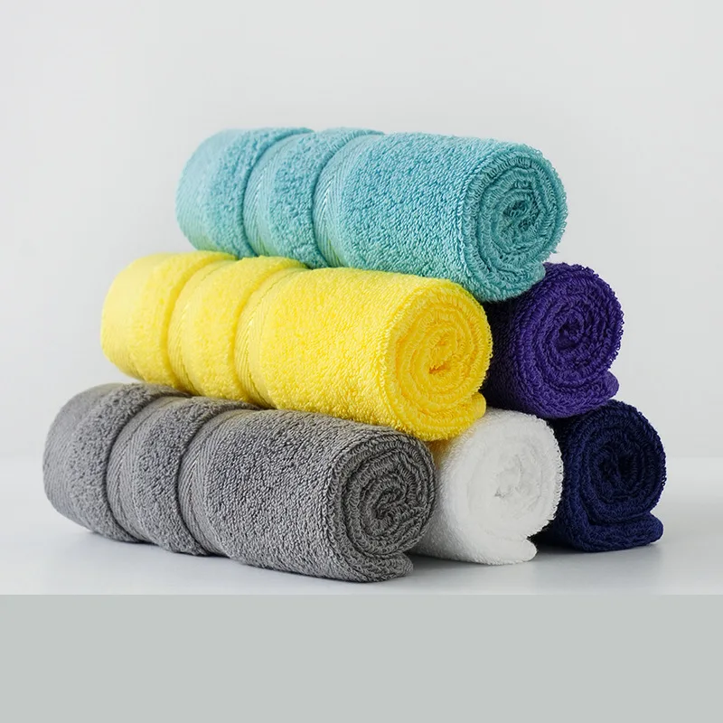 1/2/4PCS 50x100cm Cotton Towels Absorbent Pure Hand Face Cleaning Hair Shower Towels Bathroom Home Hotel for Adults Kids