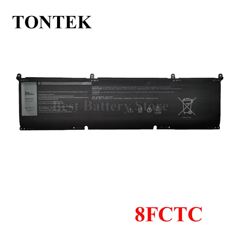 8FCTC 69KF2 Battery For DELL G15 5510 5511 5520 5515 5521 Series For DELL XPS 15 9500 G7 15 7500 Series