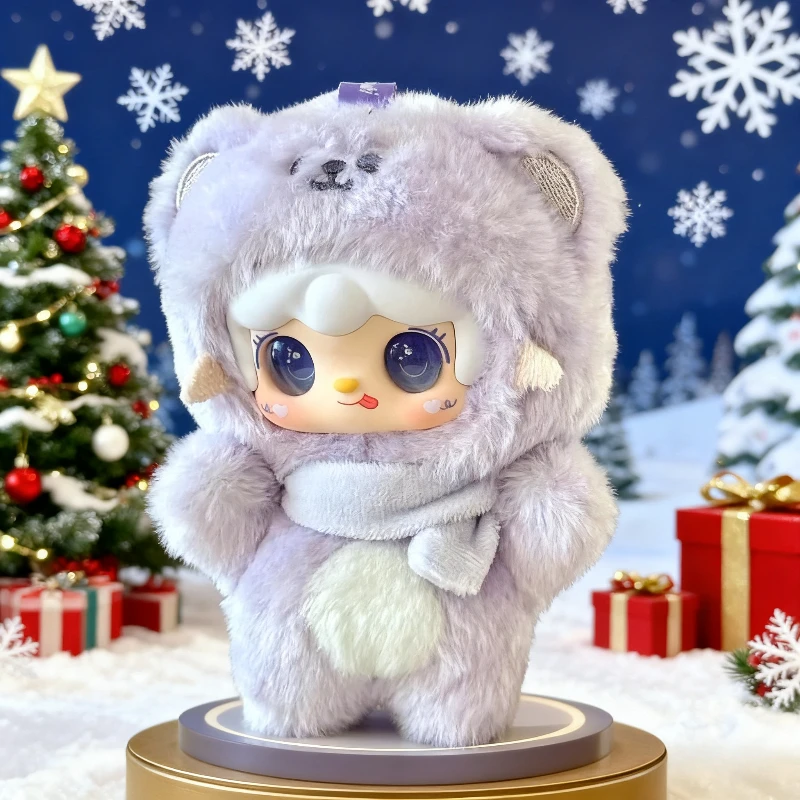 Bite the Little Bear series blind boxes cute toy models trendy toys mystery boxes backpack decorations collectible gifts