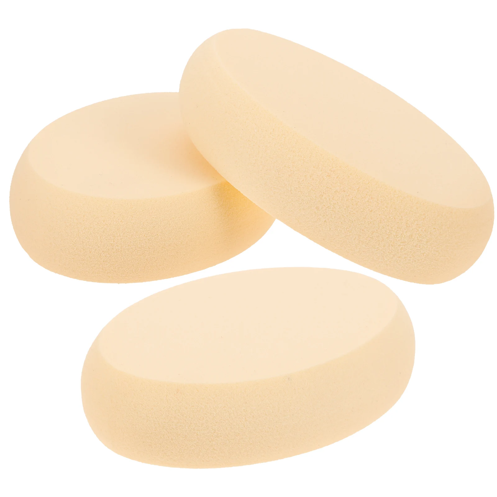 

5pcs Cream Makeup Applicator For Loose Powder Blusher Foundation Highlighter Multipurpose Facial Powder Puff Durable