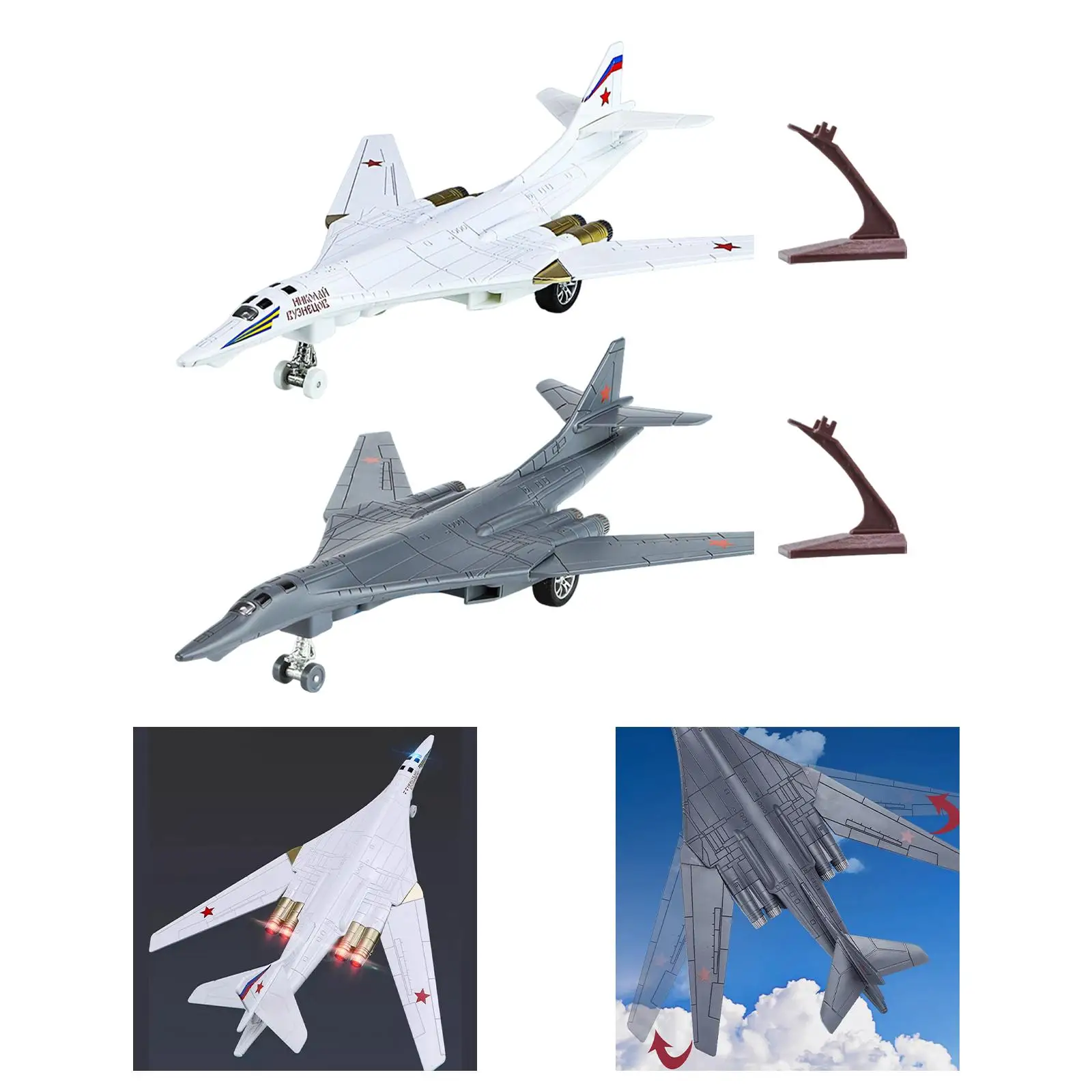 

Airplane Mould Gift Tabletop Decor Handmade Collection Kids Airplane Model