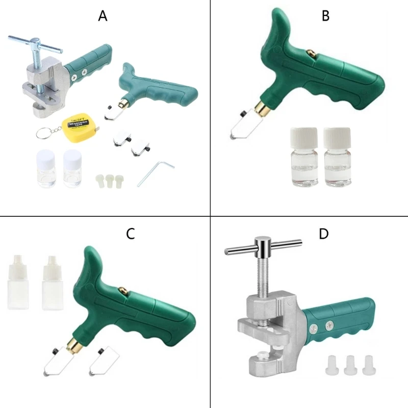Professional Ceramic Glass Breaking Pliers Set for Mirror Window Ceramic Glazed