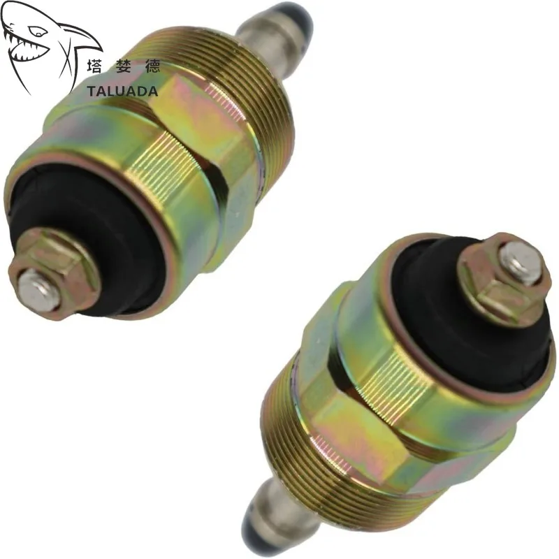 

2Pcs 12V Fuel Shutoff Solenoid 0330001015 For Engine VE 5.9L 1988-1993 Engine Solenoid 60807767 8100253 High Quality