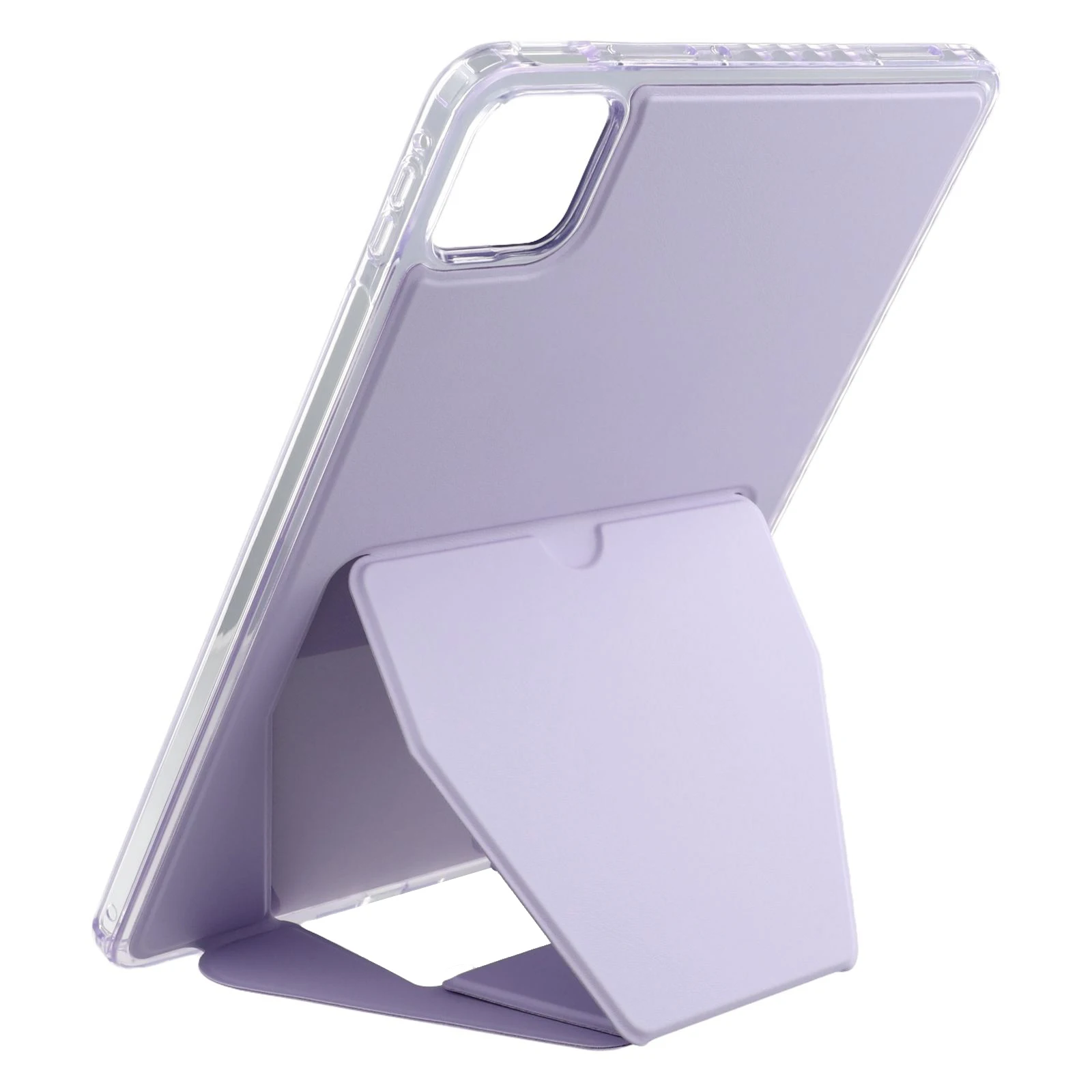 For Xiaomi Pad 7 / Pad 7 Pro Case TPU PU Leather Kickstand Tablet Cover - Purple