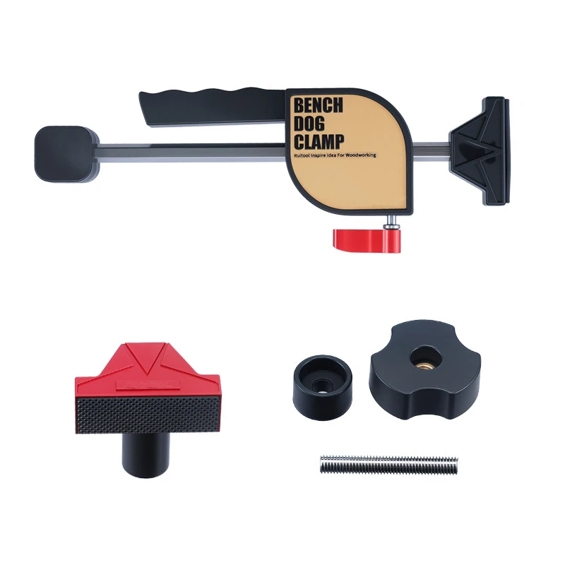 Pack of 2 Table Workbench Clamps Woodworking Hold-Down Holder qui ck Fixation 3/4 Inch 19 mm Diameter
