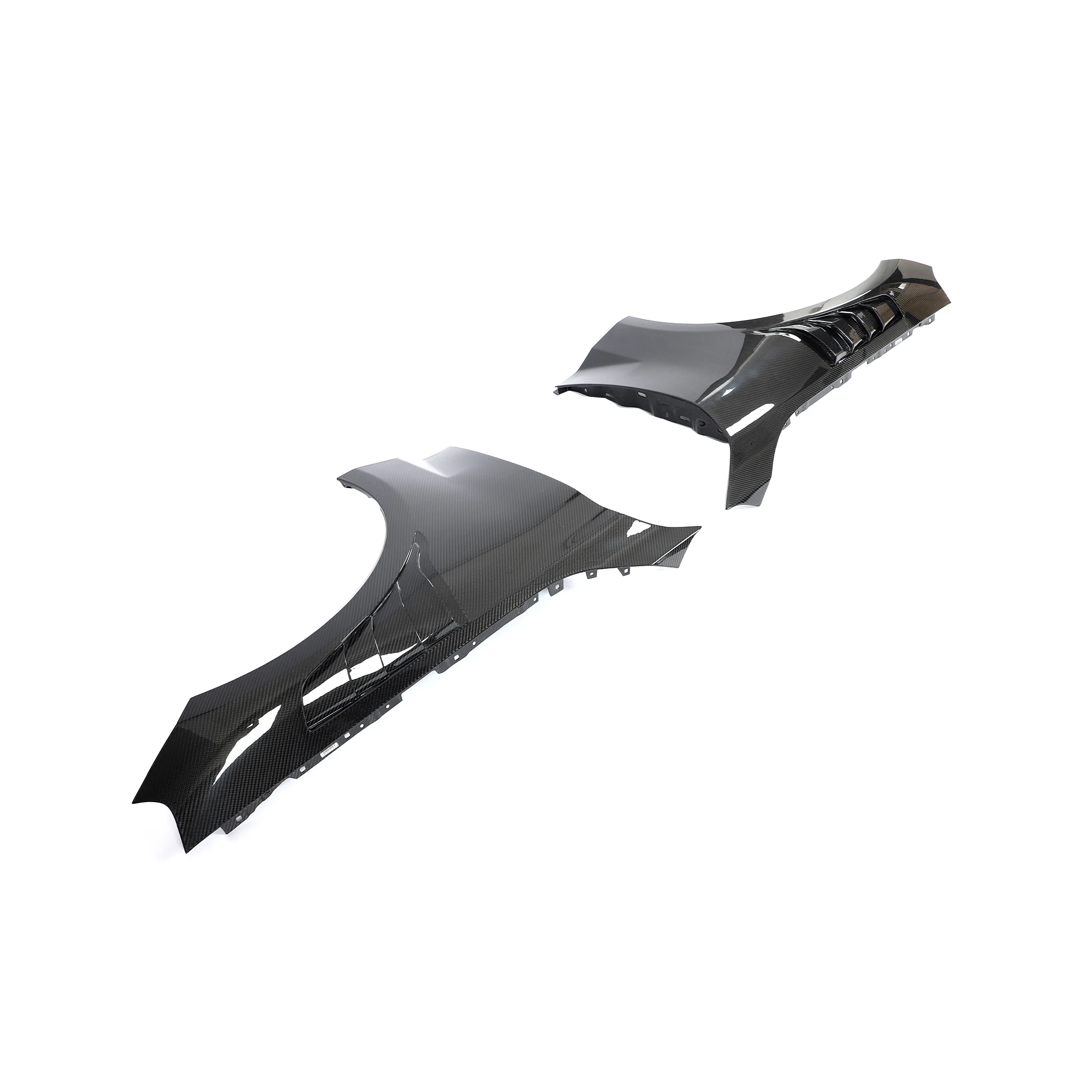 

Высококачественные боковые крылья из сухого углерода для BMW 2 серии G87 M2 2022 2023, передние вентиляционные отверстия