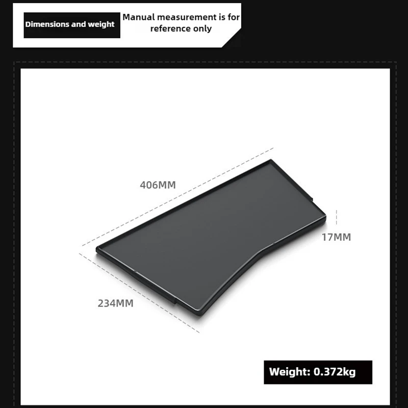 Tesla Model Y Juniper 2025 Frunk 보관함 파티션 보드 앞 트렁크 주최자 부품 보관 수정 액세서리 썸네일 2