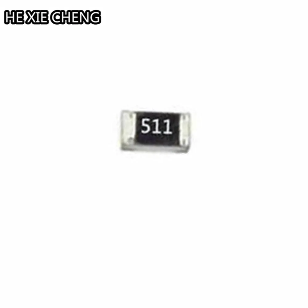 100pcs 0603 SMD Resistor 510 ohm 510R 511 5% 1/10W