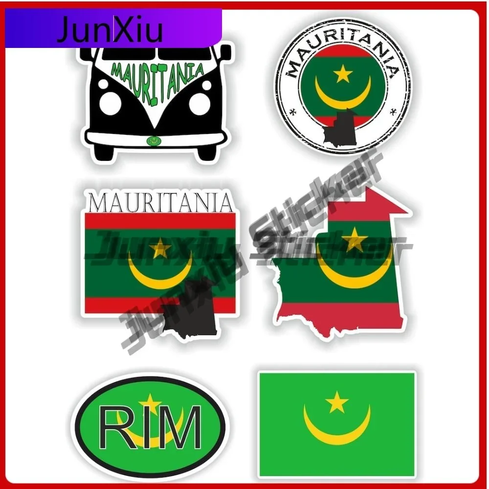 

Mauritania Flag National Emblem Vinyl Decals V125 Motorcycle Stickers Decoration Accessories Sticker Funny Decorations Home Deca