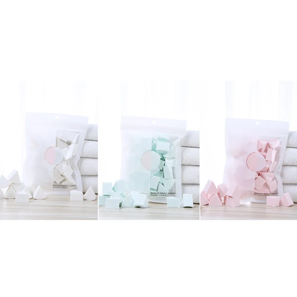 

12Pcs Makeup Sponge Set Sponges for Face Wash Daily Care Travel Friendly Exfoliator Skin Care Tool