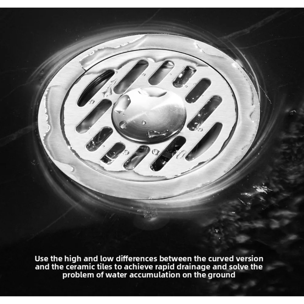 

304, серебро, нержавеющая сталь, круглые сливы для пола, дезодорант, сливной фильтр для душа, крышка, аксессуары для ванной комнаты