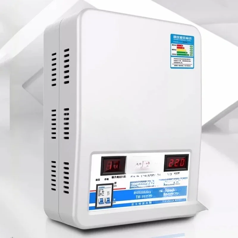 

【Best-selling】20KW AC220V Automatic Voltage Stabilizer Air Conditioning Special Regulator Household Wall-mounted Computer Regula