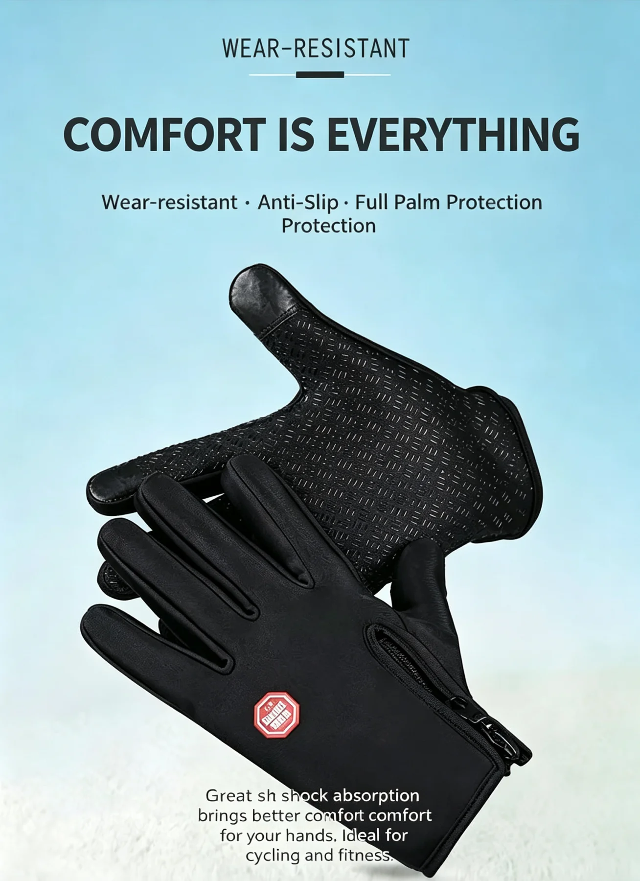 Gants de sport coupe-vent à éc - Touch Screen Gloves avis et prix