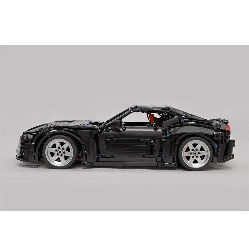 MOC-69993 Black GT Supercar 1:10 Building Block Model • 3053 Parts Building Blocks Education Adult Kids Birthday Custom Toy Gift