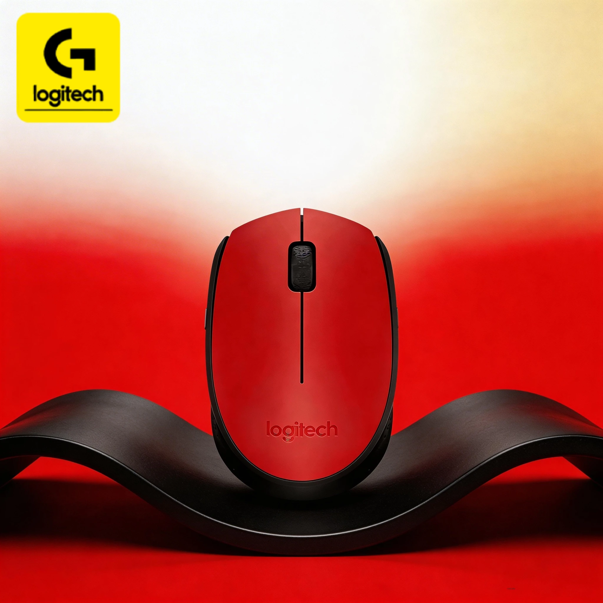 

Logitech M170/M185 energy-saving wireless mouse, compatible across devices, with a 12-month battery life, long-lasting use