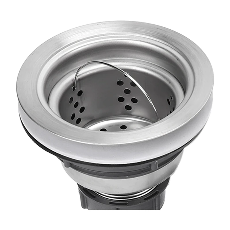 Drain Plug Stainless Steel Sink Plug, Shampoo Basin Drain Plug, Sink Plug With Hair Catcher For Shampoo Bed