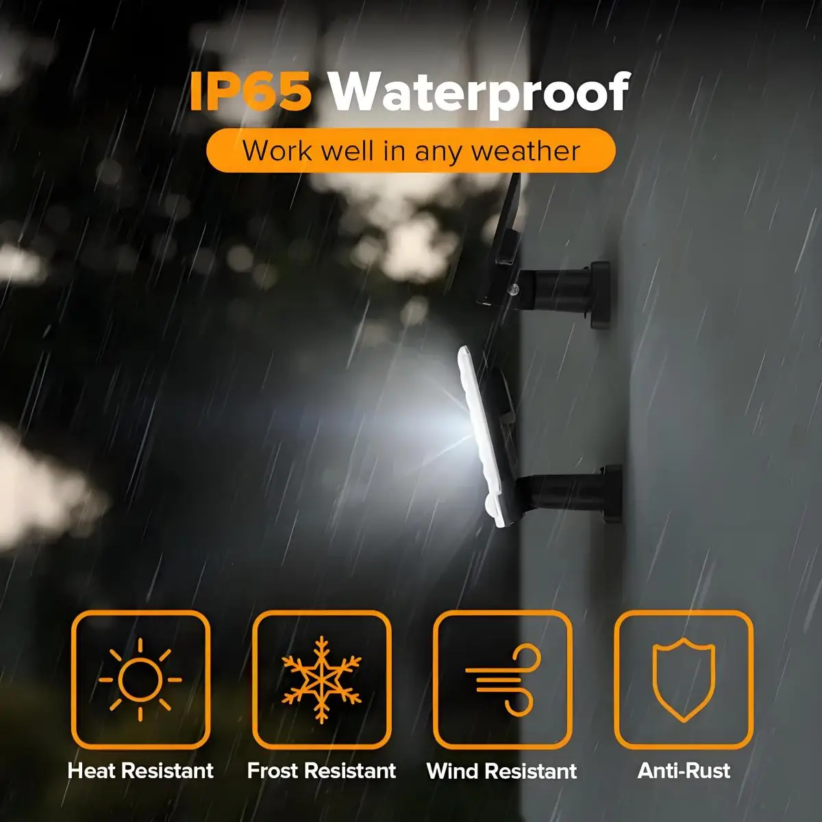 ضوء مستشعر الحركة الذي يعمل بالطاقة الشمسية في الهواء الطلق - إضاءة حائطية من أجل الغسق إلى الفجر وإضاءة أمنية خارجية للشرفة