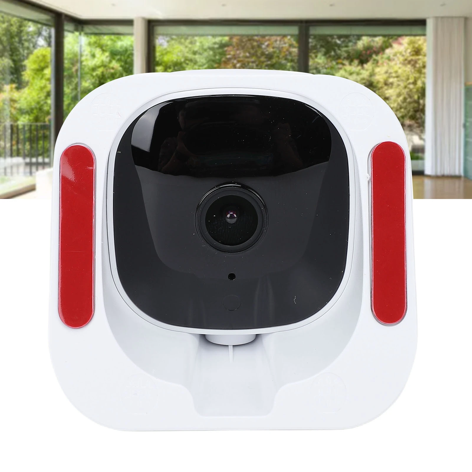 2K Window Camera 4MP 2.4G WiFi Wireless Smart for Home Security 140 Degree Wide Angle Non Drilling Wireless 2K Window Camera