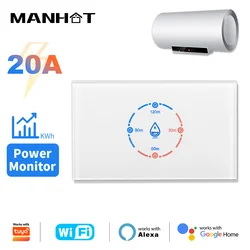 WiFi Boiler Switch 4400W US Standard Smart Water Heater Israel Switch Smart Life App Control Work with Tuya Alexa Google Home