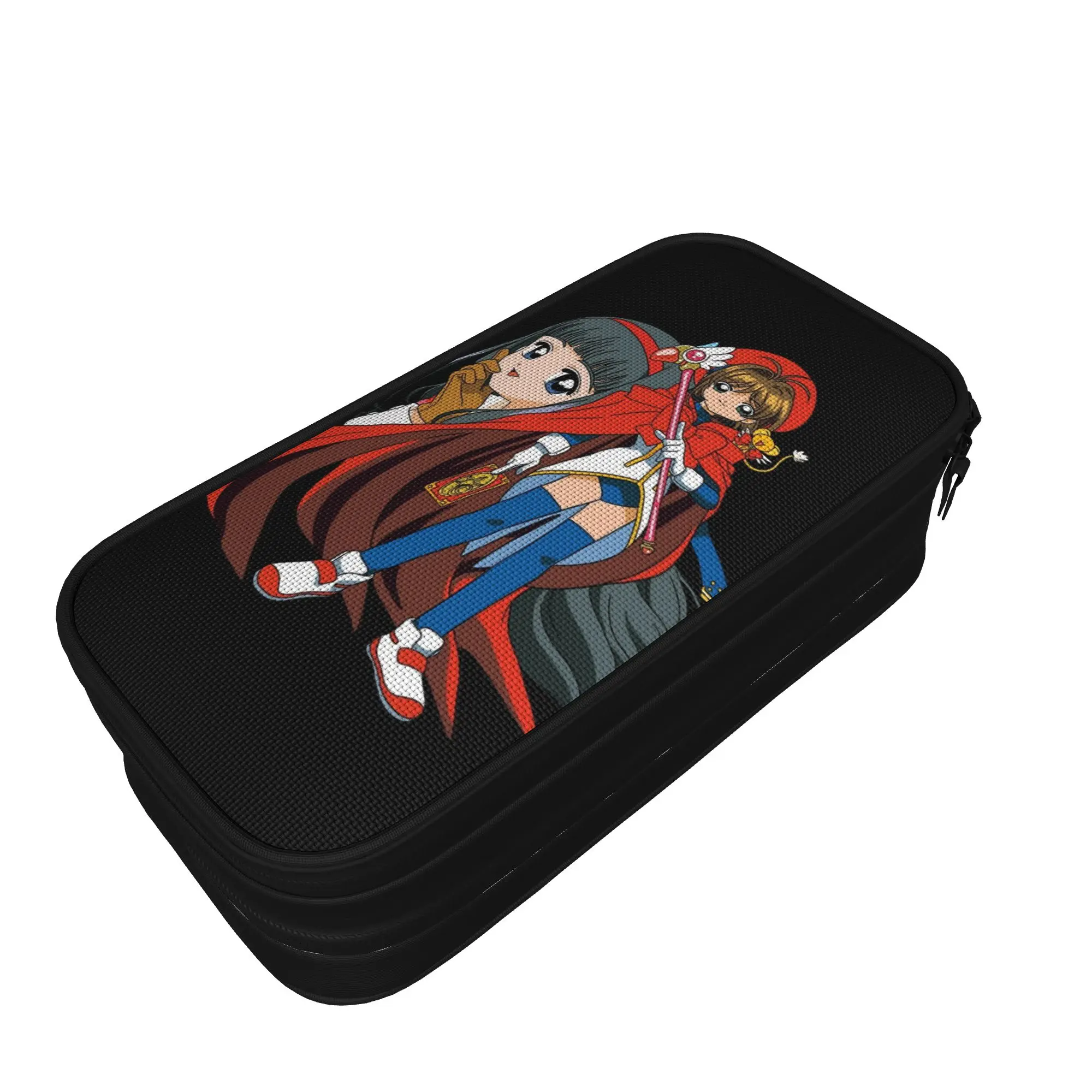 New Sakura & Tomoye Cardcaptor Sakura Pencil Cases  Pencilcases Pen Kids Big Capacity Bag Office Gifts Stationery