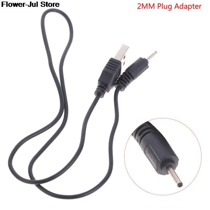 2mm USB Charger Cable Of Small Pin USB Charger Lead Cord To USB Cable For Nokia CA-100C Small Pin Phone 50cm