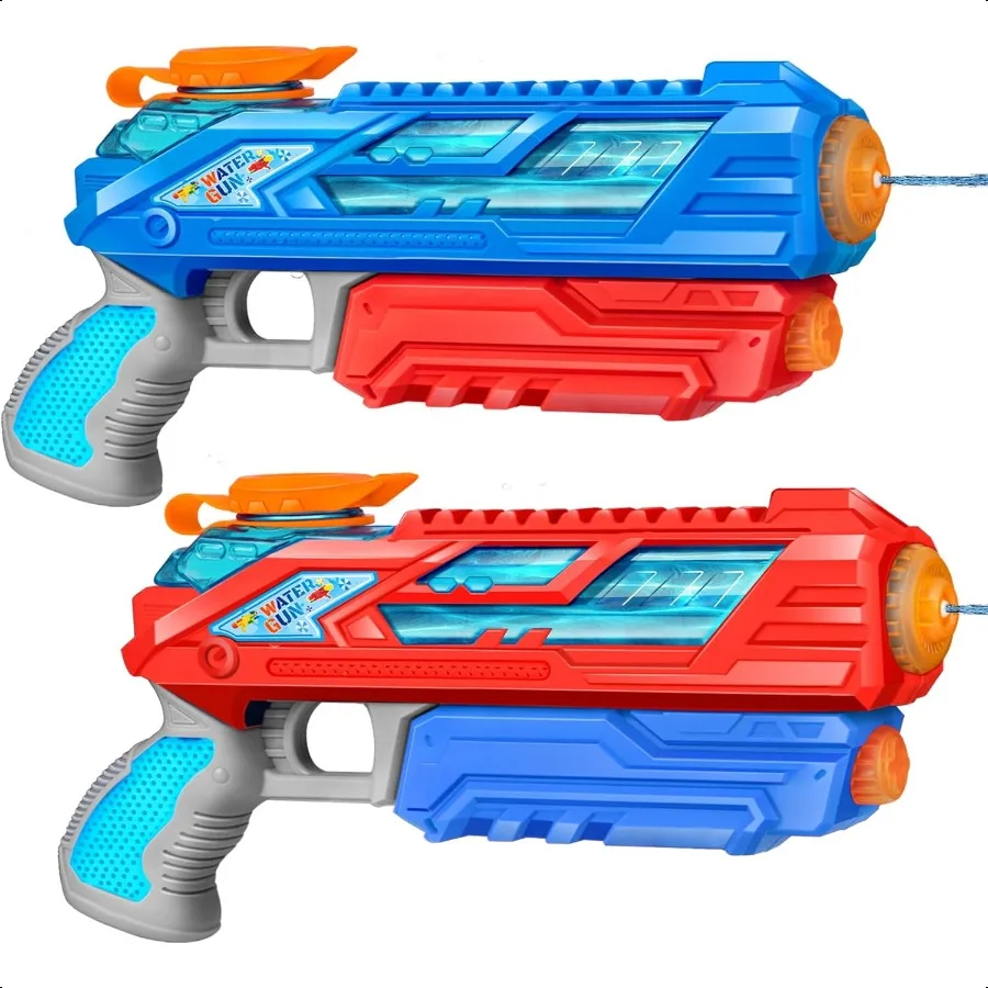 

Water Gun for 2 Packs Squirt Guns er Water Soaker Blaster Pool Water Guns for Ages 35 48 812 Boys and Girls Summer Toys for Out
