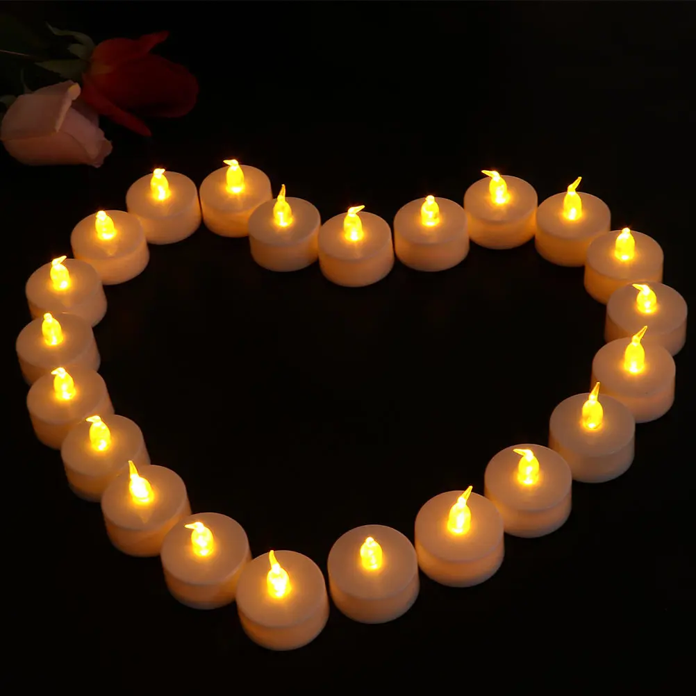 

12pcs LED Electronic C Light Transparent Saving Proposal Wedding Party Decorative Christmas Gift