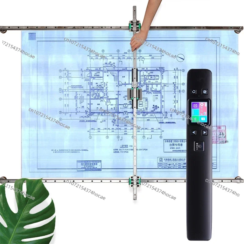 

Large-format Track Scanner for Engineering Drawings A0 Portable High-definition Calligraphy and Painting Slate Scanner 1050dpi