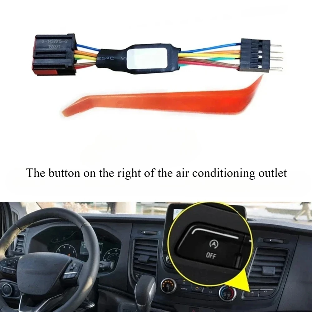 For Ford Transit 2017-2022 Car Automatic Stop Start Eliminator System Off Closer Canceller Disable Device Control Plug Cable